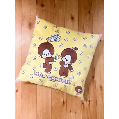 739966 Classical Monchhichi 45 x 45cm 2 Side Printed Cushion ~ NEW ~