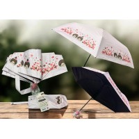 744174 Monchhichi Heart 100% Anti-UV Compact Umbrella (for Adult)