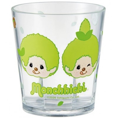 746871 Color Monchhichi Methacrylic Resin 280ml Cup - Matcha Green Tea