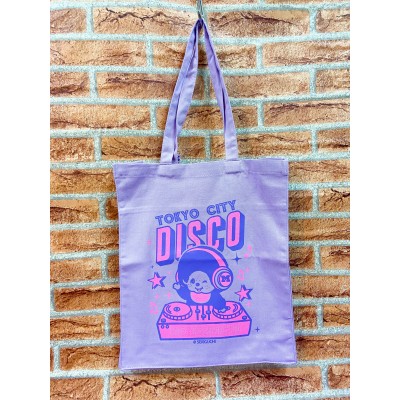 747671 Tokyo City Disco Monchhichi 42 x 33cm Eco Bag  747671 Tokyo City Disco Monchhichi 42 x 33cm Eco Bag