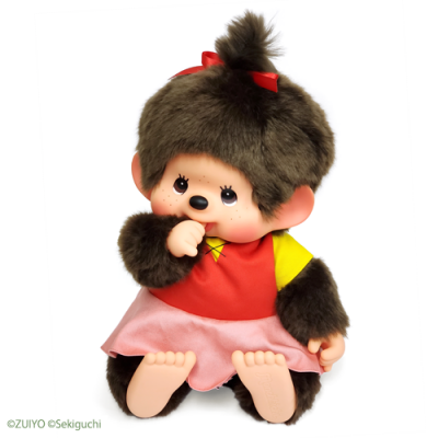 753673 The Little Vagrant Lady x Monchhichi 50th Anniversary L Size Heidi - Japan Limited