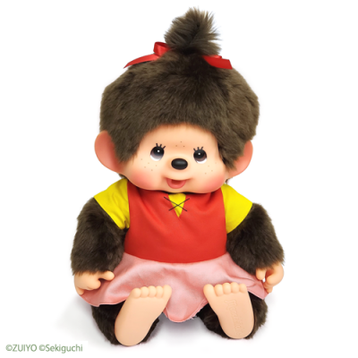 753673 The Little Vagrant Lady x Monchhichi 50th Anniversary L Size Heidi - Japan Limited