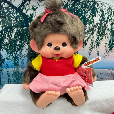 753673 The Little Vagrant Lady x Monchhichi 50th Anniversary L Size Heidi - Japan Limited