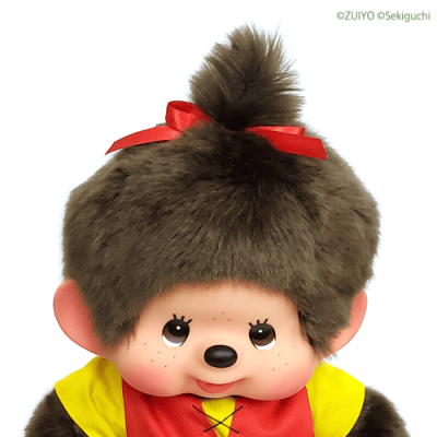 753673 The Little Vagrant Lady x Monchhichi 50th Anniversary L Size Heidi - Japan Limited