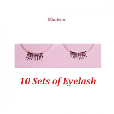 BJD DIY Material Craft 1/6 Figure Doll Eyelash BLACK (Set of 10 pairs) EL02-BKx10