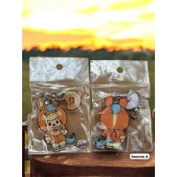 Goemon-A JAPAN Limited Monchhichi x Goemon 6cm Plastic Keychain Mascot A Goemon-A JAPAN Limited Monchhichi x Goemon 6cm Plastic Keychain Mascot A