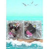 Goemon-D JAPAN Limited Monchhichi x Goemon 6cm Plastic Keychain Mascot D Goemon-D JAPAN Limited Monchhichi x Goemon 6cm Plastic Keychain Mascot D