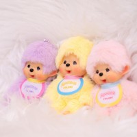 203192 Monchhichi SS Size Colors Keychain Mascot PURPLE (One Piece) ~ NEW May ~ PRE-ORDER ~