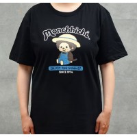 MO1162-262LBLK Monchhichi Mon Mon Farm 100% Cotton Adult Tee Black L Size  