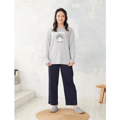 MP41217 Monchhichi Sleeping Fashion Pajamas Set Tee + Pants ~ NEW ~LAST 2 