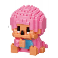 NBCC288 Monchhichi 5cm Nanoblock Micro Building Block - PINK