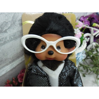 Monchhichi Glasses Frame White for S & M Size MCC RX001-WHE