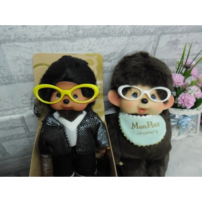 Monchhichi Glasses Frame White for S & M Size MCC RX001-WHE