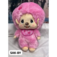 SAK-BY Sakura Monchhichi L Size 42cm Soft Plush BOY ~ Japan Limited ~ 