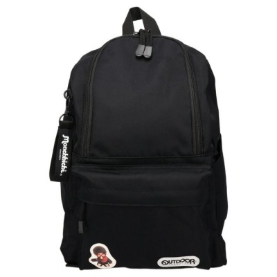 SG242BK-9 Outdoor x Monchhichi Backpack H39×W26×D16cm - Black 