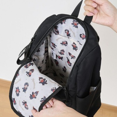SG242BK-9 Outdoor x Monchhichi Backpack H39×W26×D16cm - Black 