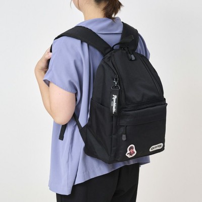 SG242BK-9 Outdoor x Monchhichi Backpack H39×W26×D16cm - Black 