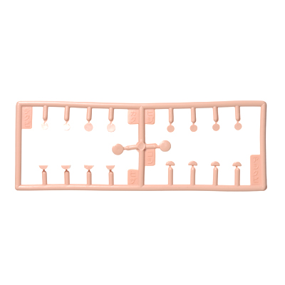 60AC-FP001W Obitsu 60cm Body -  Screw Hole Cap Set