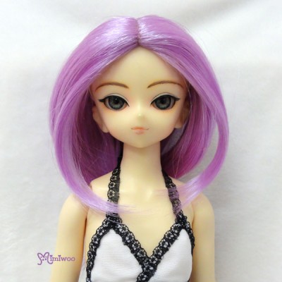 PW60-613-VL Obitsu 60cm Gretel MSD Hujoo Curl Middle Wig Violet