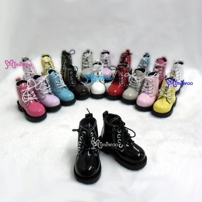 SHM049BLK MSD Bjd Obitsu 60cm Doll Boots High Hill Shoes Black ~ LAST 