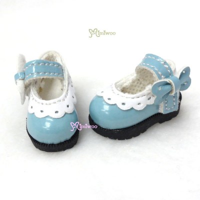 3.3cm Mary Jane Strap Shoes Blue SHP112BLE 