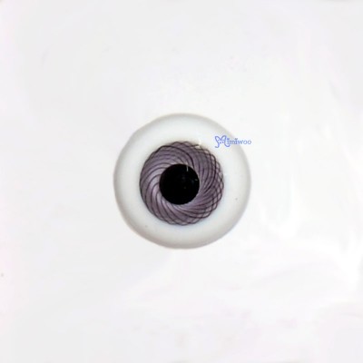 TE12HB12 1/6 Dollfie Action Figure Pattern Glass Eye 12mm Purple ~ LAST ONE ~ 