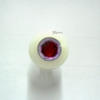 VA16C03 MSD 1/4 Bjd Round Acrylic Meta Doll Eye 16mm Purple w Red Iris