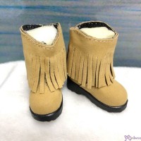 1/3 BJD Shoes Buckle Boots Spliced Short Boots for SD Dollfie Dolls Brown Knight