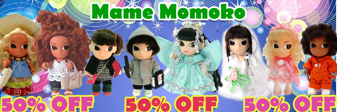 Mame Momoko Dolls 50% OFF